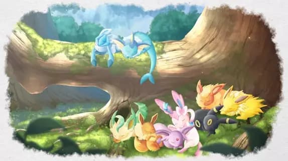 Eevee to Colorful Friends